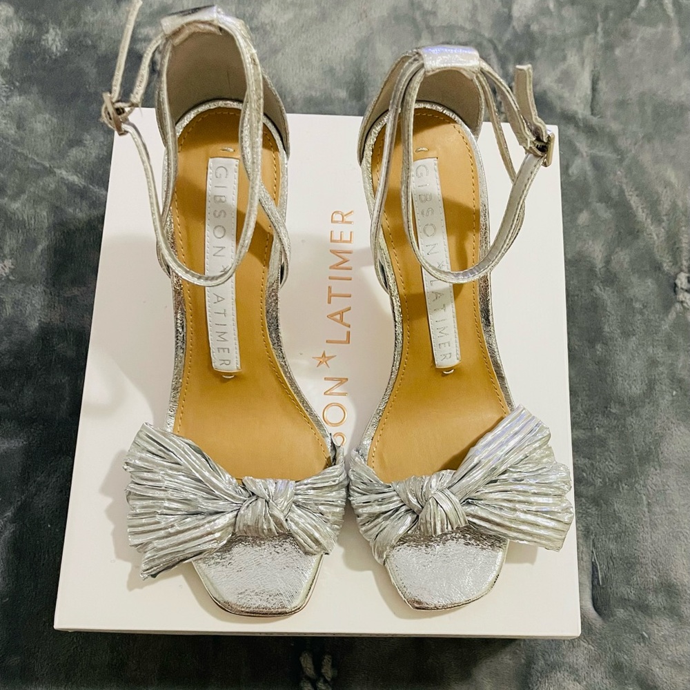 Silver heels
